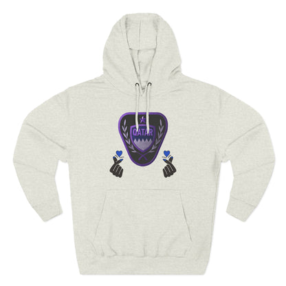 Fleece Hoodie - Qatar Love Design