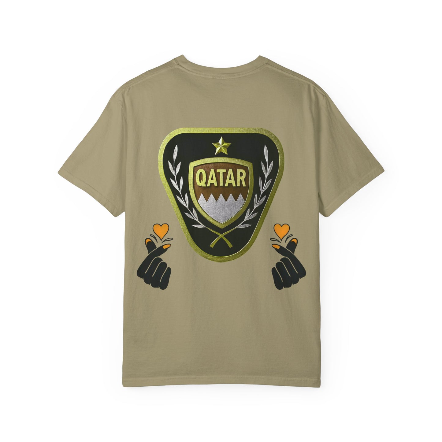 Qatar Pride Unisex T-Shirt, Casual Wear, Sports Event Shirt, Travel Souvenir, Gift for Fans