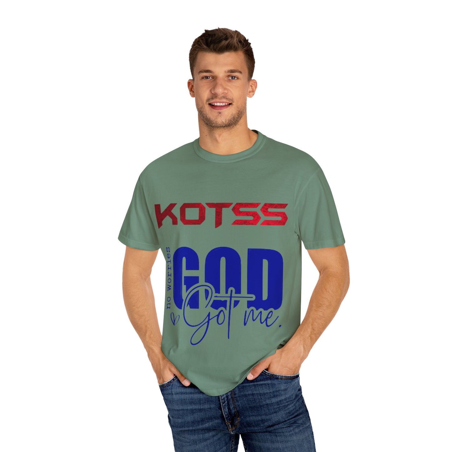 Faith Meets Streetwear”,Appeals to faith-based fashion, loversemotional appeal,GOD Got Me Tee”
