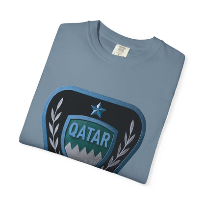 Qatar Pride Unisex T-Shirt, Casual Wear, Sports Event Shirt, Travel Souvenir, Gift for Fans