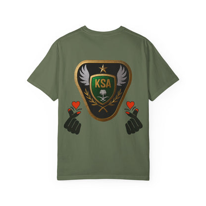KSA Emblem Unisex T-Shirt, Casual Tee, Gift for Her/Him, Funny Shirt, Everyday Wear, Unique Graphic Top