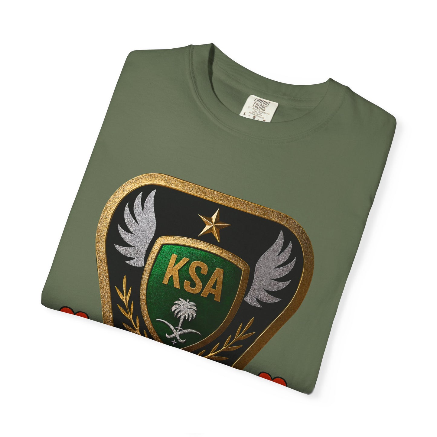 KSA Emblem Unisex T-Shirt, Casual Tee, Gift for Her/Him, Funny Shirt, Everyday Wear, Unique Graphic Top
