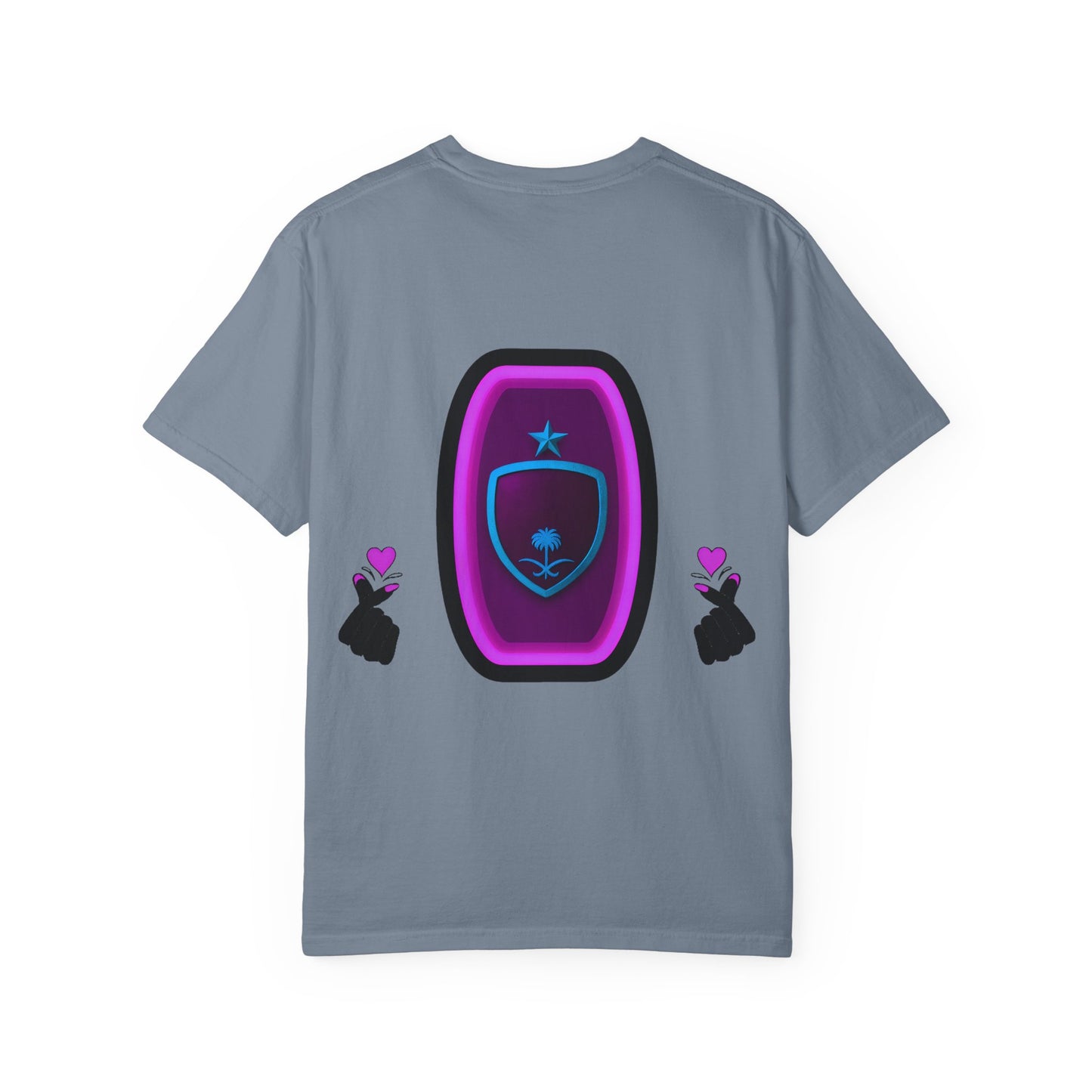 KSA Inspired Unisex Garment-Dyed T-shirt | Casual Style Tee, Graphic Shirt, Unique Design, Gift for Fans, Summer Fashion