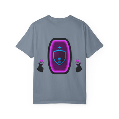 KSA Inspired Unisex Garment-Dyed T-shirt | Casual Style Tee, Graphic Shirt, Unique Design, Gift for Fans, Summer Fashion