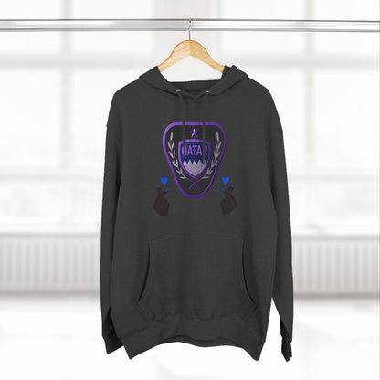 Fleece Hoodie - Qatar Love Design