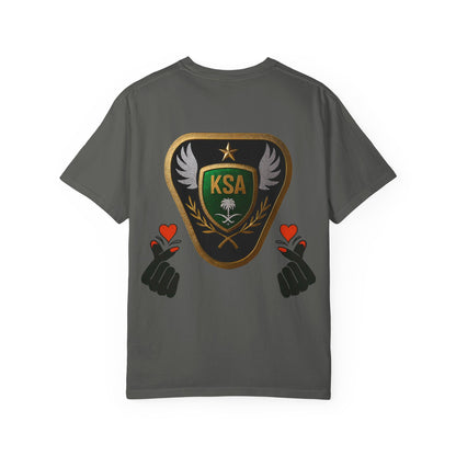 KSA Emblem Unisex T-Shirt, Casual Tee, Gift for Her/Him, Funny Shirt, Everyday Wear, Unique Graphic Top