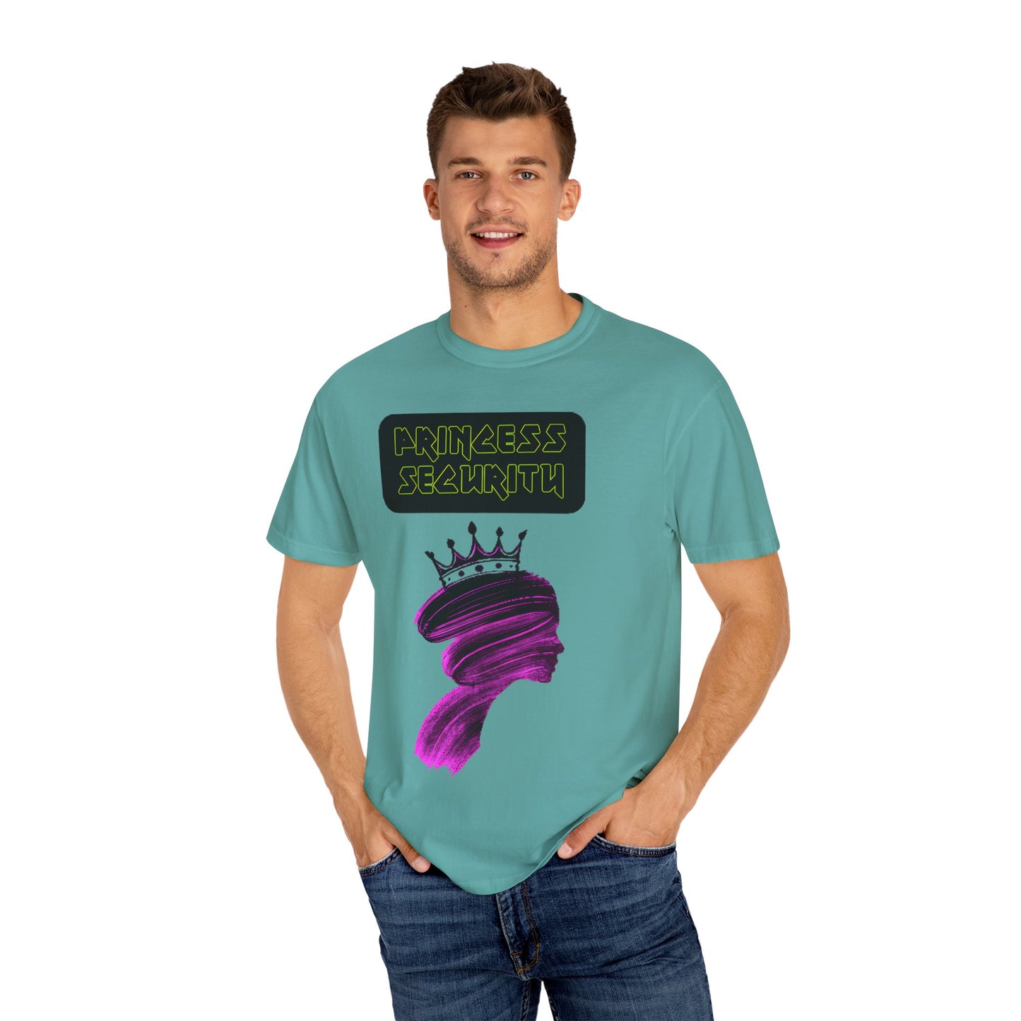 T-Shirt Princess Security Design Women's Funny Tee