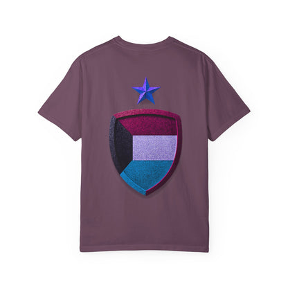 Kuwait Pride Unisex T-Shirt, Garment-Dyed Tee, LGBTQ+ Support Shirt, Casual Wear, Gift for Pride Month, Statement Fashion