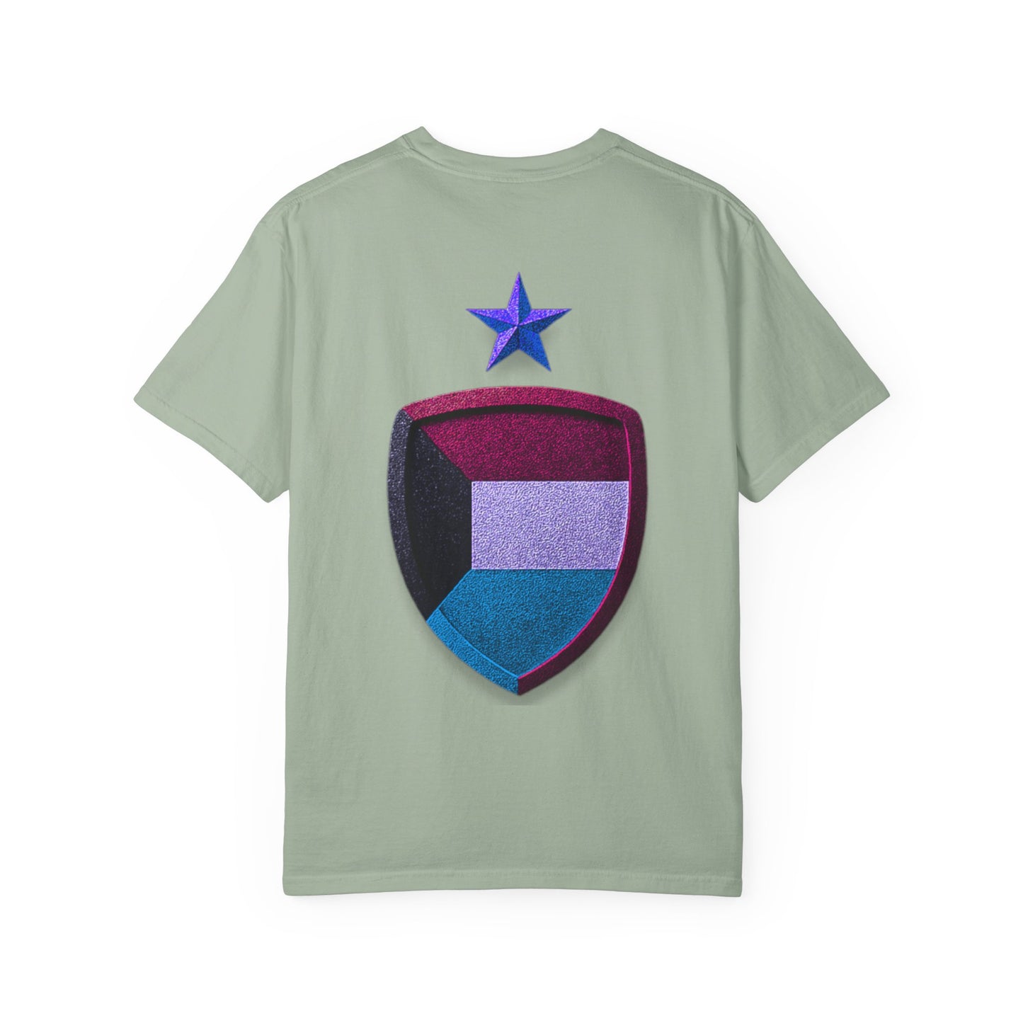 Kuwait Pride Unisex T-Shirt, Garment-Dyed Tee, LGBTQ+ Support Shirt, Casual Wear, Gift for Pride Month, Statement Fashion