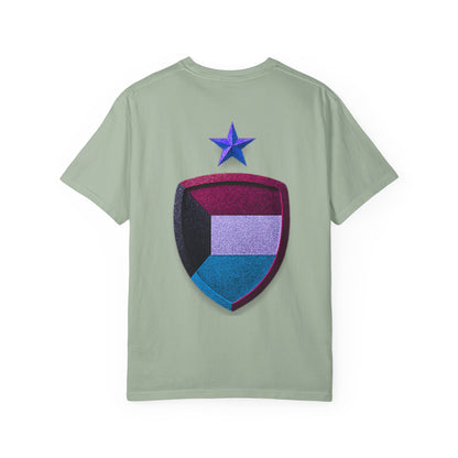 Kuwait Pride Unisex T-Shirt, Garment-Dyed Tee, LGBTQ+ Support Shirt, Casual Wear, Gift for Pride Month, Statement Fashion