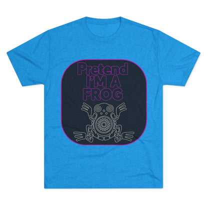 Funny Frog Unisex Tee - Pretend I Am a Frog Design