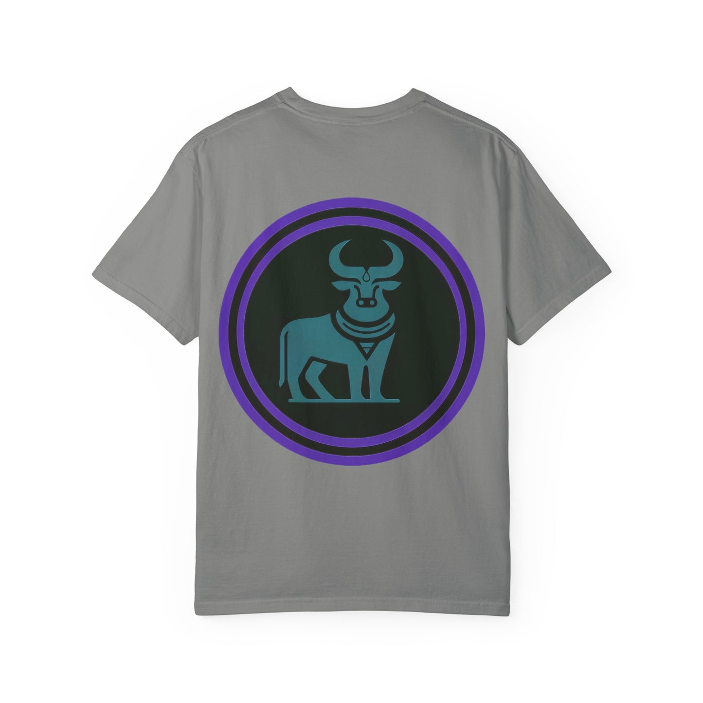 FISH BONE AND BULLS T-Shirt - Vintage Unisex Garment-Dyed Tee