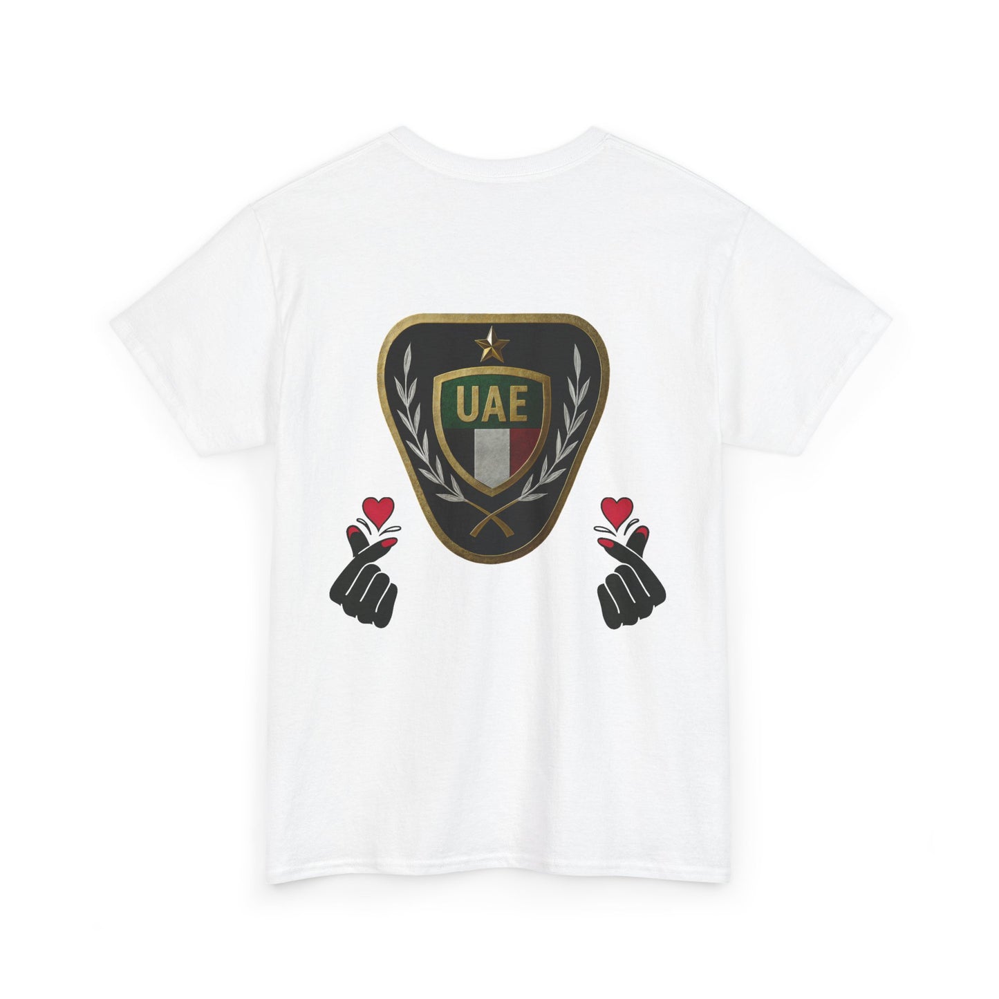 UAE Pride Unisex Heavy Cotton Tee, Pride T-Shirt, Abu Dhabi Gift, National Day Apparel, LGBTQ+ Support Tee, Casual Wear