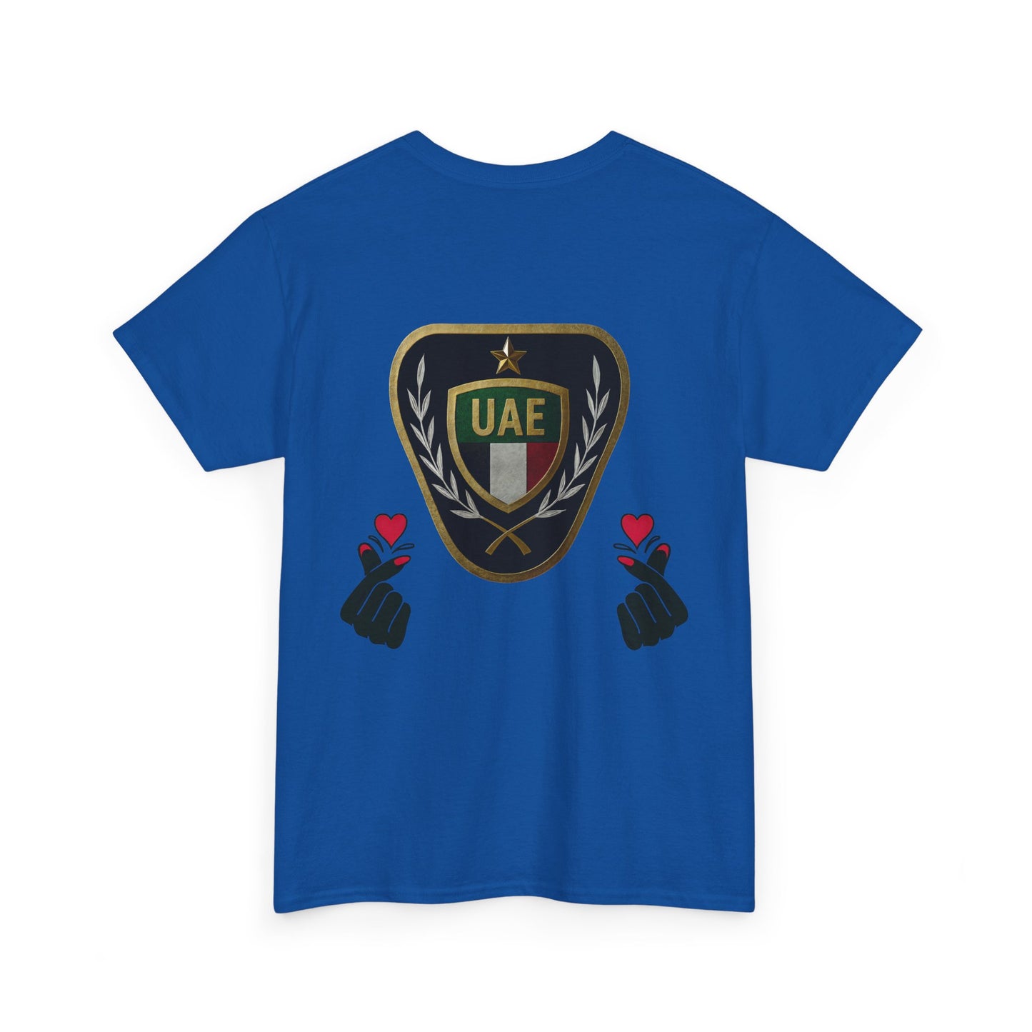 UAE Pride Unisex Heavy Cotton Tee, Pride T-Shirt, Abu Dhabi Gift, National Day Apparel, LGBTQ+ Support Tee, Casual Wear