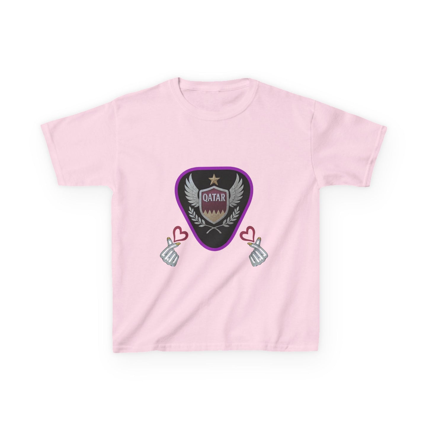 Kids' Fun Graphic Tee, Casual Kids T-Shirt, Cute Kids Top, Qatar Themed Shirt, Gift for Young Fans