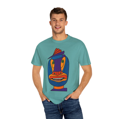 Colorful Unisex Graphic Tee, Unique Art Tee, Casual Wear, Gift for Art Lovers, Everyday T-shirt, Fun Expression T-shirt
