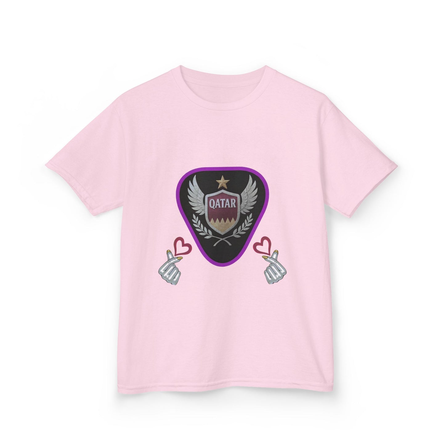 Kids' Fun Graphic Tee, Casual Kids T-Shirt, Cute Kids Top, Qatar Themed Shirt, Gift for Young Fans