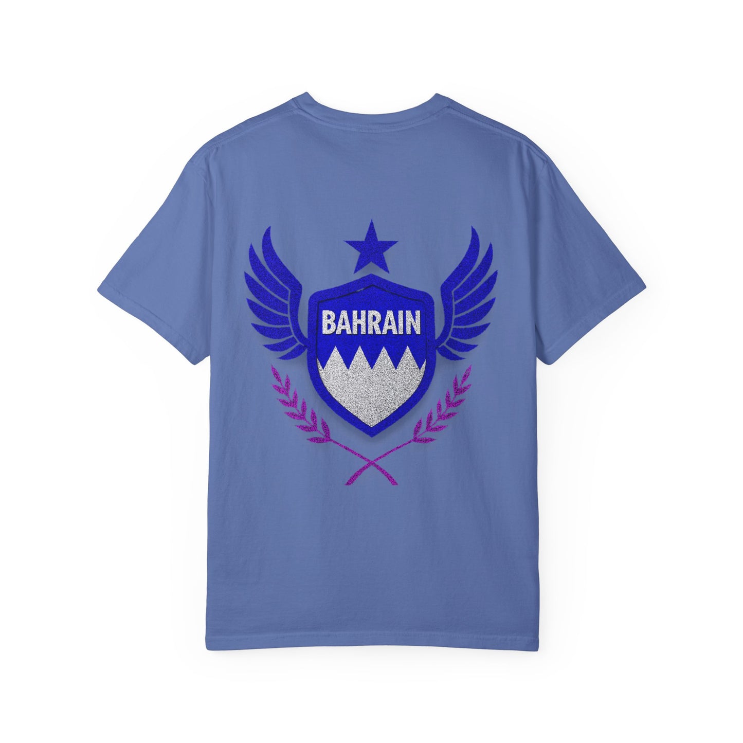 Bahrain Wings T-shirt - Casual Wear, Gift for Travelers, Sports Enthusiasts, Souvenirs, Unique Gift Idea