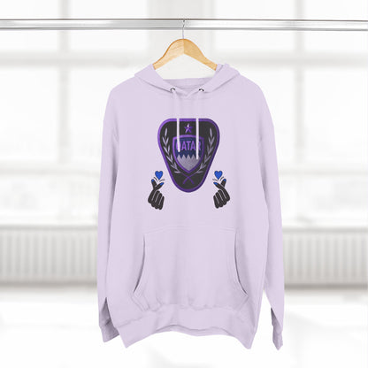 Fleece Hoodie - Qatar Love Design