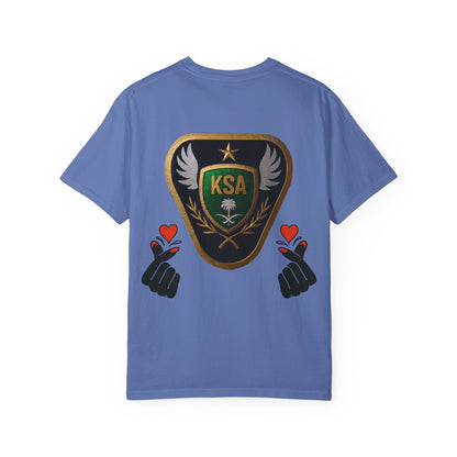 KSA Emblem Unisex T-Shirt, Casual Tee, Gift for Her/Him, Funny Shirt, Everyday Wear, Unique Graphic Top