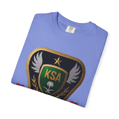KSA Emblem Unisex T-Shirt, Casual Tee, Gift for Her/Him, Funny Shirt, Everyday Wear, Unique Graphic Top