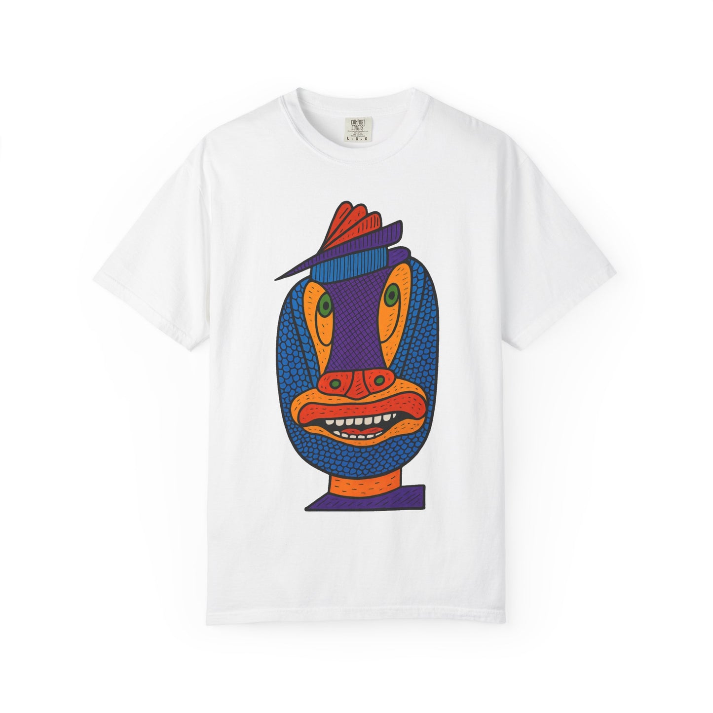 Colorful Unisex Graphic Tee, Unique Art Tee, Casual Wear, Gift for Art Lovers, Everyday T-shirt, Fun Expression T-shirt