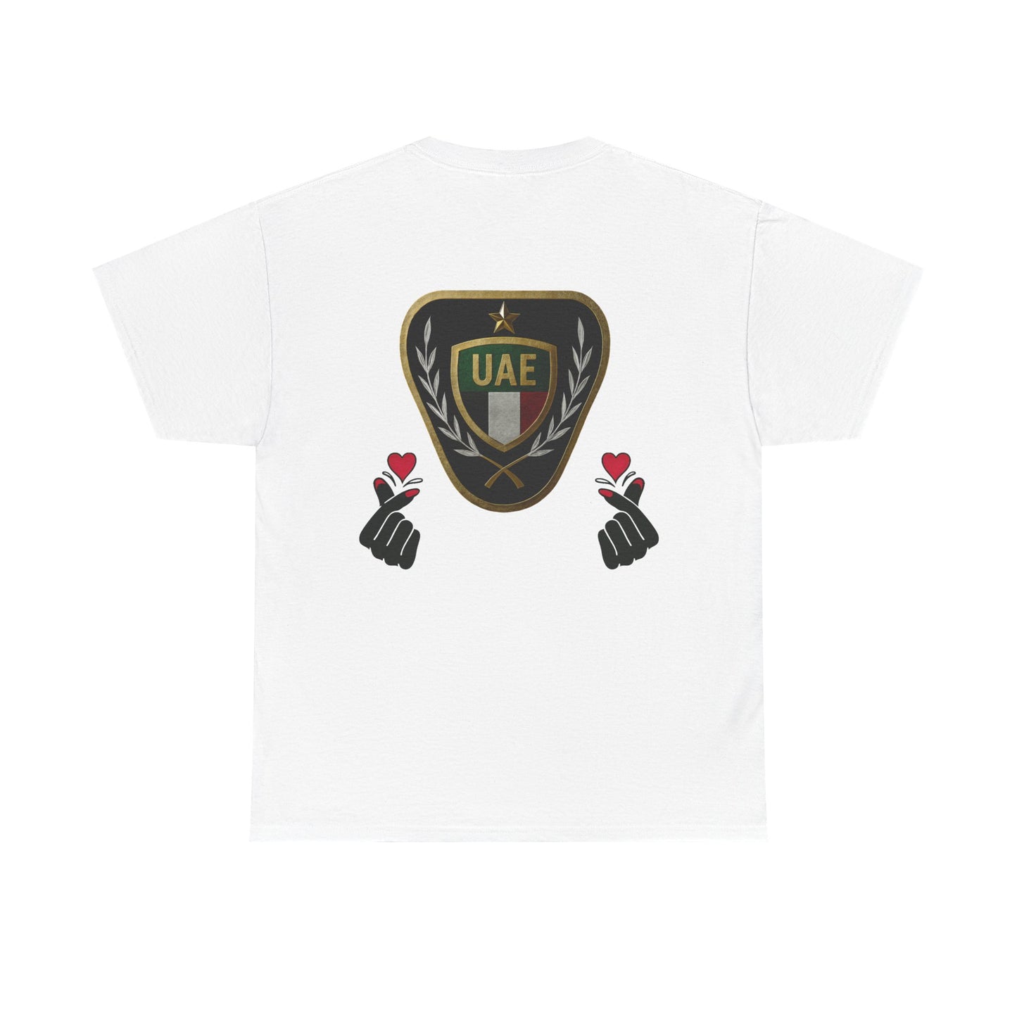 UAE Pride Unisex Heavy Cotton Tee, Pride T-Shirt, Abu Dhabi Gift, National Day Apparel, LGBTQ+ Support Tee, Casual Wear