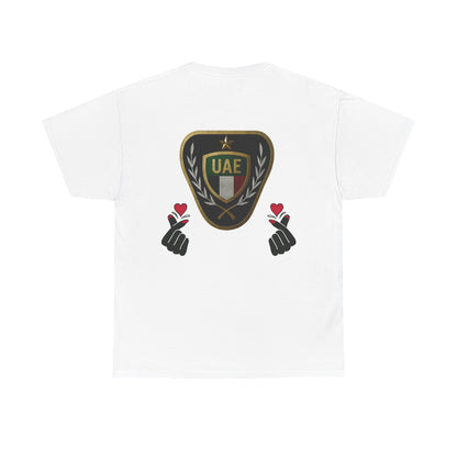 UAE Pride Unisex Heavy Cotton Tee, Pride T-Shirt, Abu Dhabi Gift, National Day Apparel, LGBTQ+ Support Tee, Casual Wear