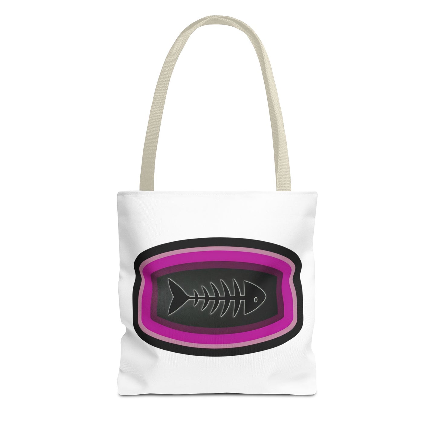 Fish Skeleton Tote Bag - Unique Design for Fishing Enthusiasts