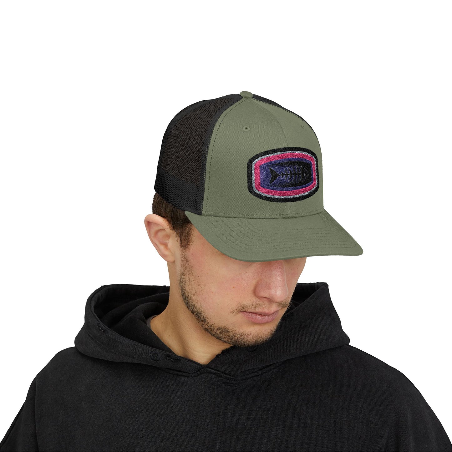 Fish Skeleton Trucker Cap
