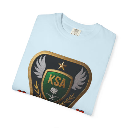 KSA Emblem Unisex T-Shirt, Casual Tee, Gift for Her/Him, Funny Shirt, Everyday Wear, Unique Graphic Top