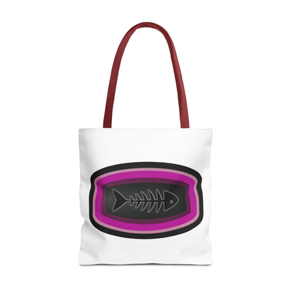 Fish Skeleton Tote Bag - Unique Design for Fishing Enthusiasts