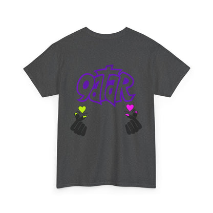 qatar pride tee,qatar love tee,qatar in heart tee