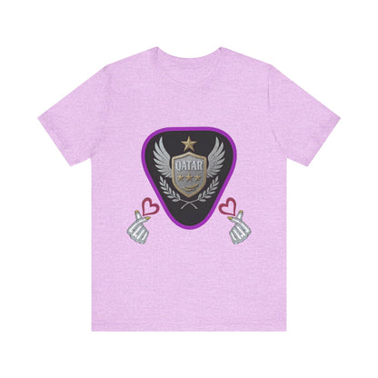T-Shirt QATAR LOVE Unisex Jersey Short Sleeve Tee