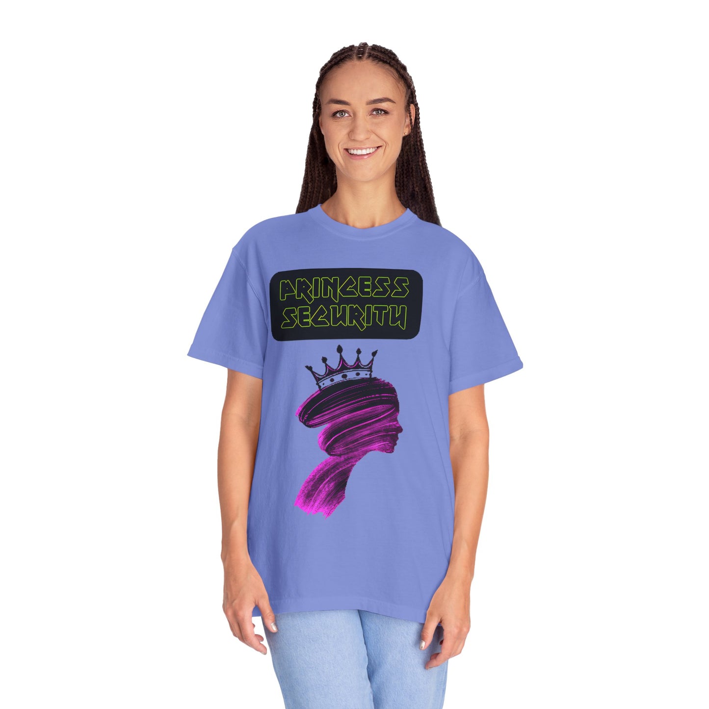 T-Shirt Princess Security Design Women's Funny Tee