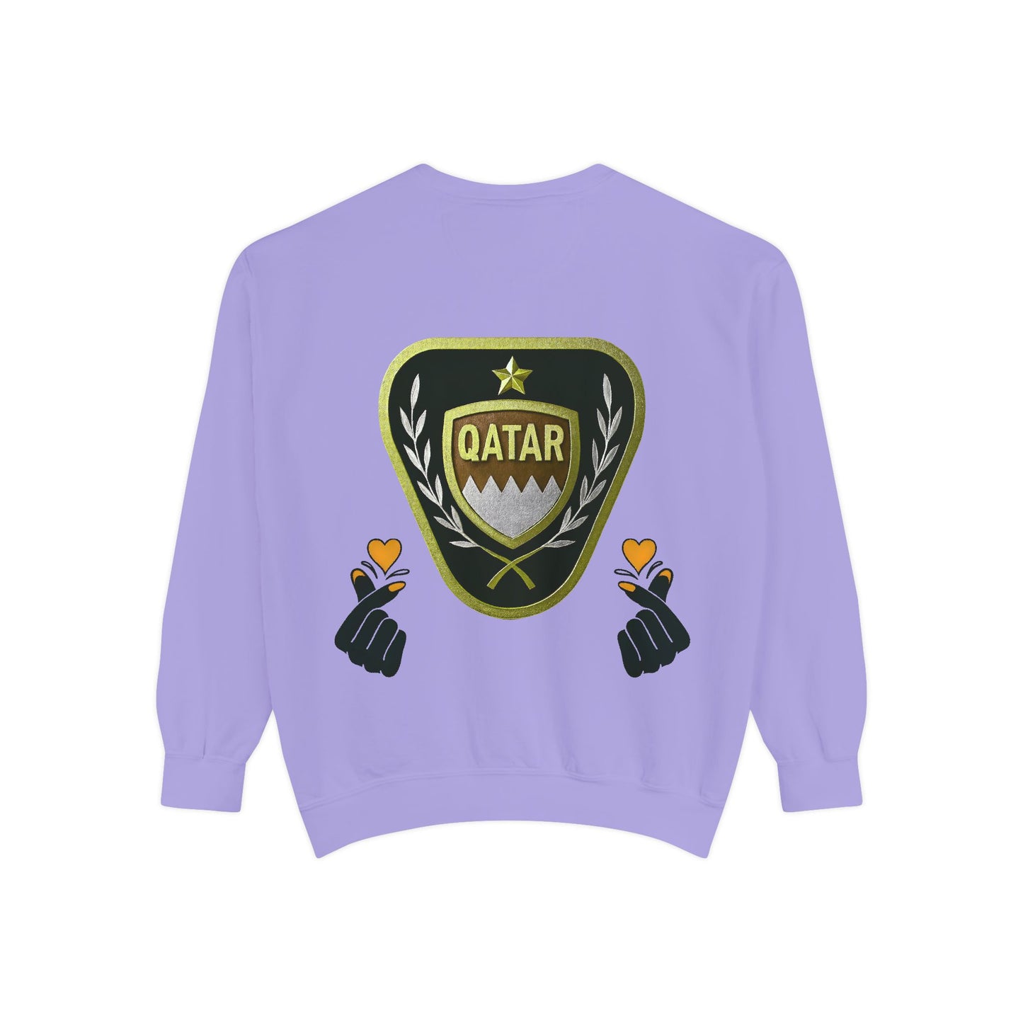 Qatar-Inspired Unisex Sweatshirt | Cozy Fashion for Sports Fans, Travel Lovers, Gift for Holidays, Casual Wear