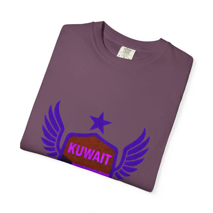 Kuwait Pride Unisex T-Shirt, Garment-Dyed Tee, LGBTQ+ Support Shirt, Casual Wear, Gift for Pride Month, Statement Fashion