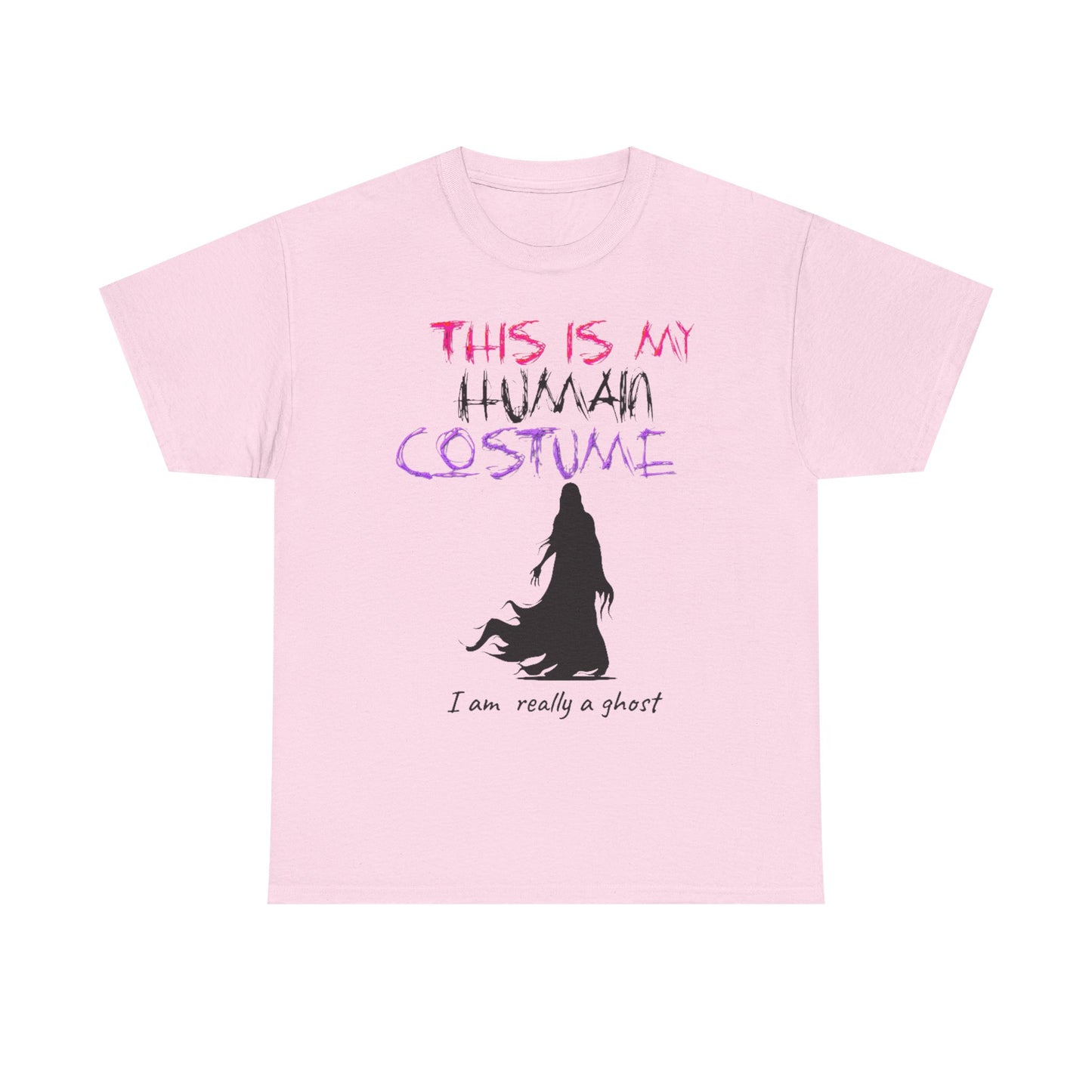 Cotton Tee - 'THIS IS MY HUMAN COSTUME'