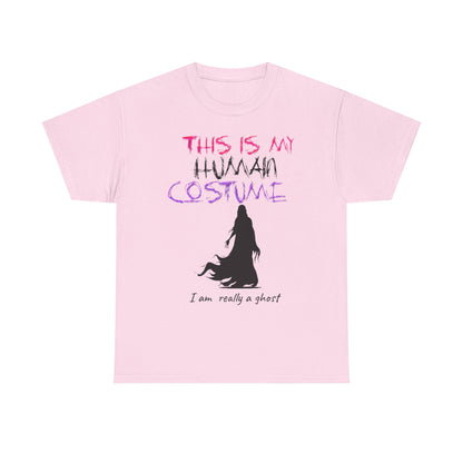 Cotton Tee - 'THIS IS MY HUMAN COSTUME'