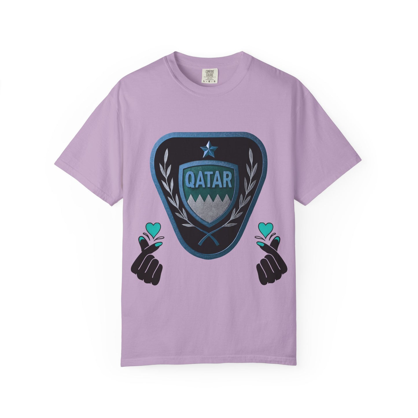 Qatar Pride Unisex T-Shirt, Casual Wear, Sports Event Shirt, Travel Souvenir, Gift for Fans