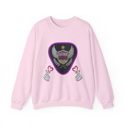 Qatar Pride Crewneck Sweatshirt, Unisex Casual Style, Perfect Gift for Sports Fans, Birthday or National Day Celebration, Cozy [...]