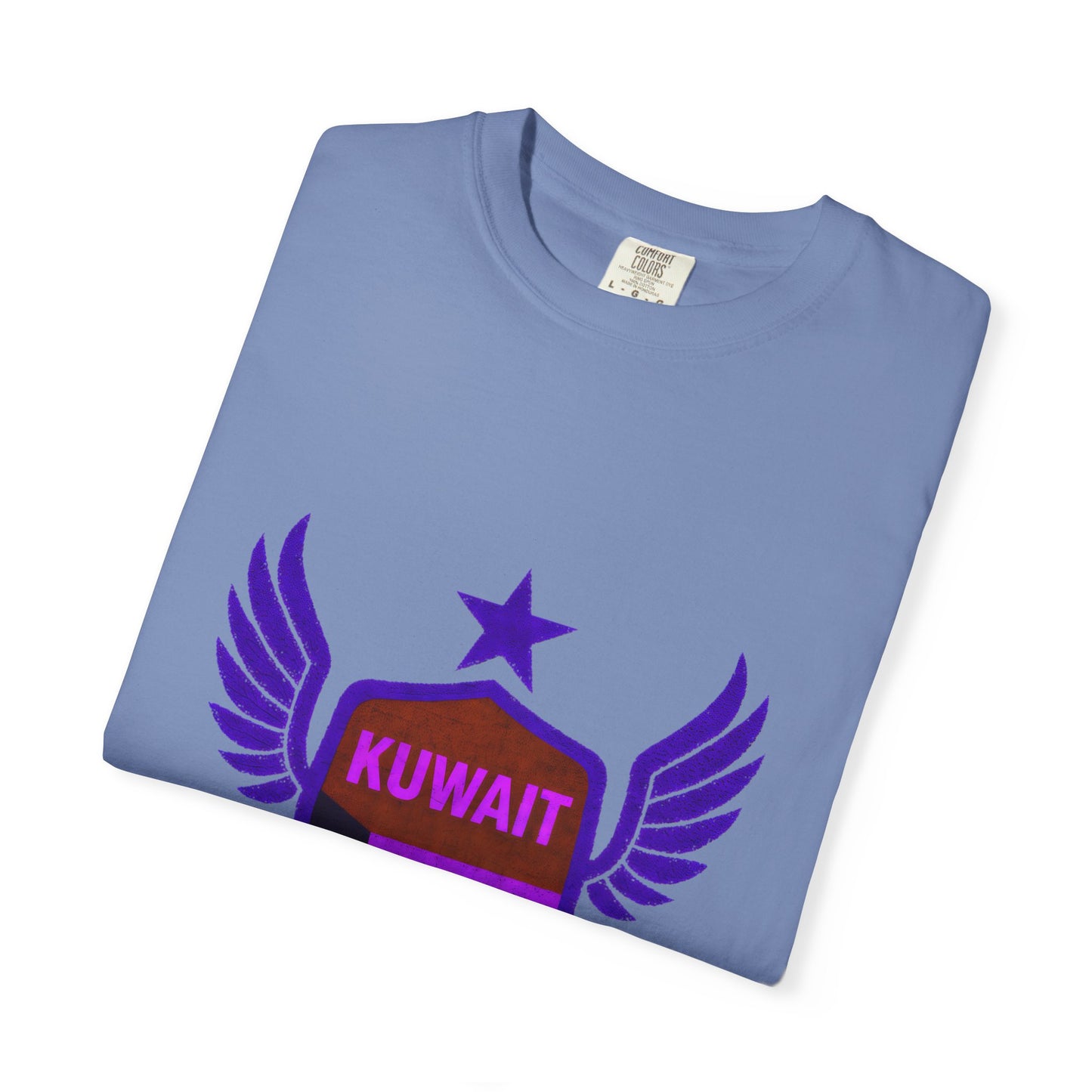 Kuwait Pride Unisex T-Shirt, Garment-Dyed Tee, LGBTQ+ Support Shirt, Casual Wear, Gift for Pride Month, Statement Fashion