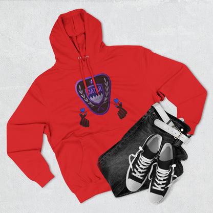 Fleece Hoodie - Qatar Love Design