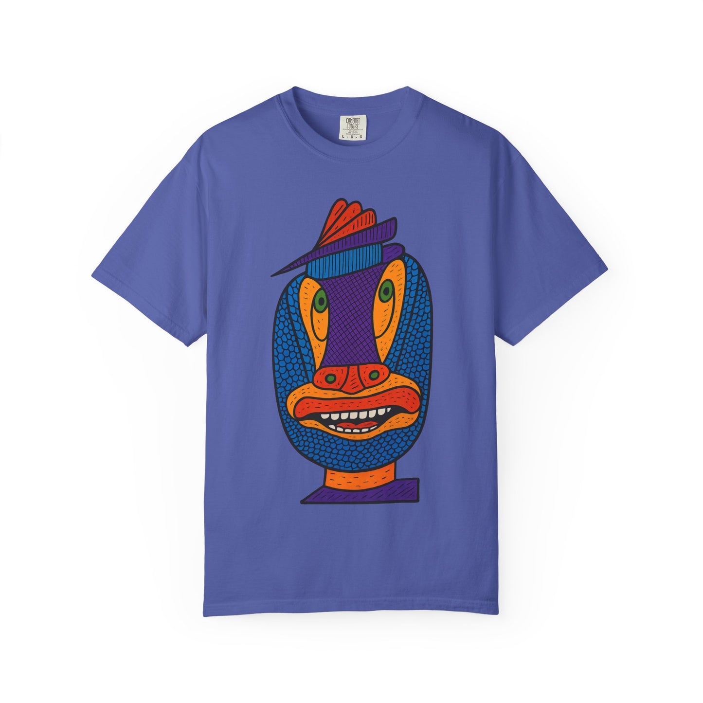 Colorful Unisex Graphic Tee, Unique Art Tee, Casual Wear, Gift for Art Lovers, Everyday T-shirt, Fun Expression T-shirt