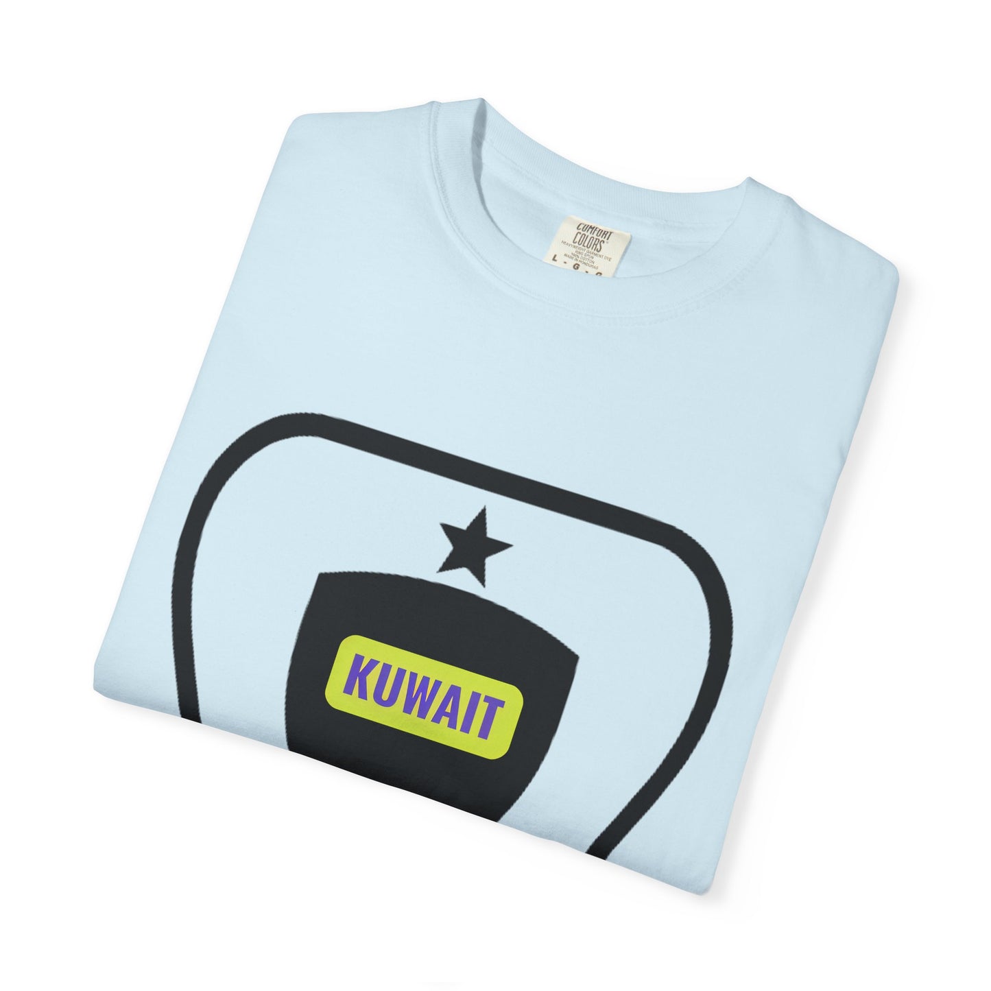 Garment-Dyed T-shirt - Kuwait Lover Graphic Tee