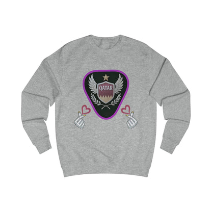 Stylish Qatar Sweatshirt for Fans, Unisex Cozy Apparel for Sports Lovers, Perfect Gift for Holidays & Events, Trendy Graphic Sweater, [...]