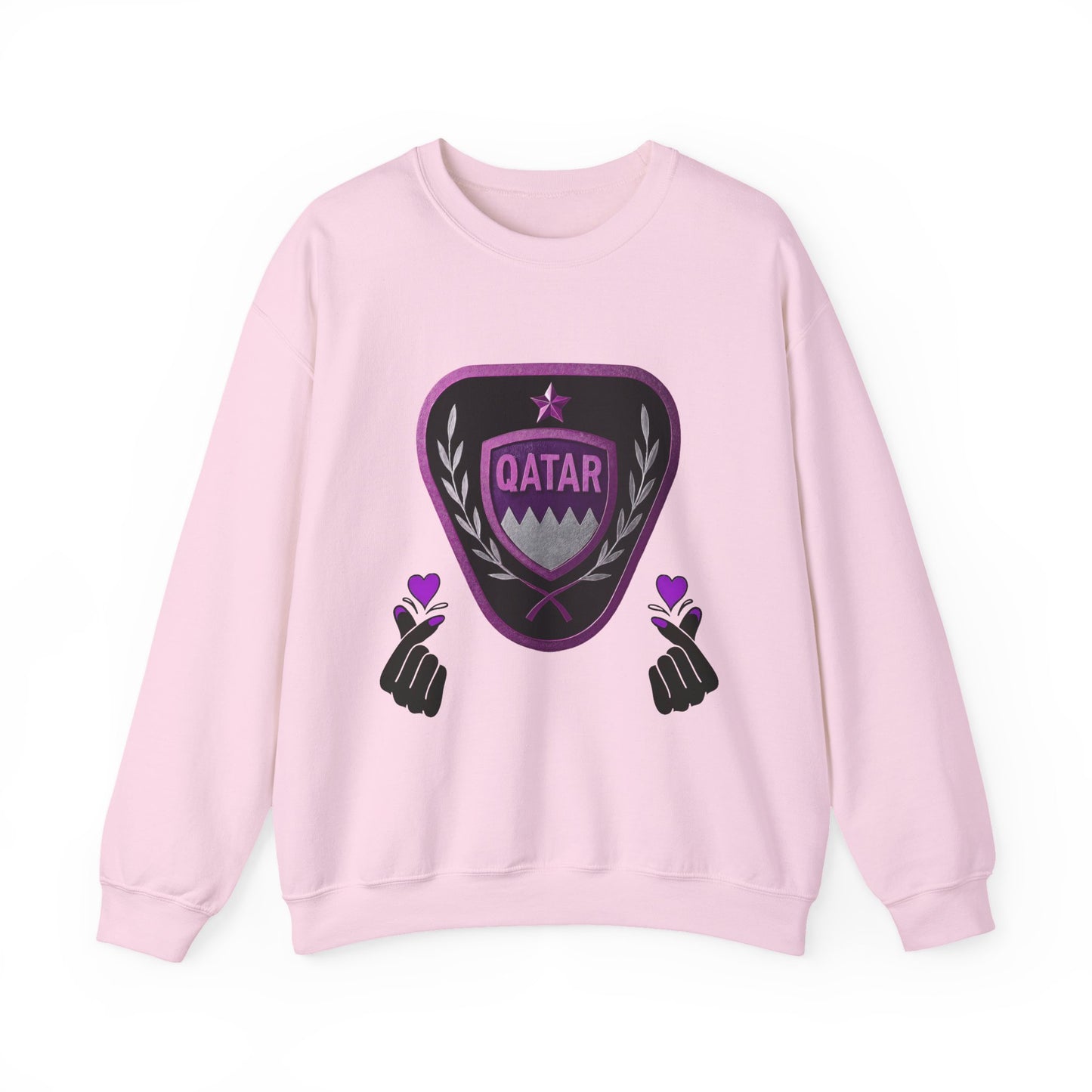 Unisex Sweatshirt qatra Love and Pride Design