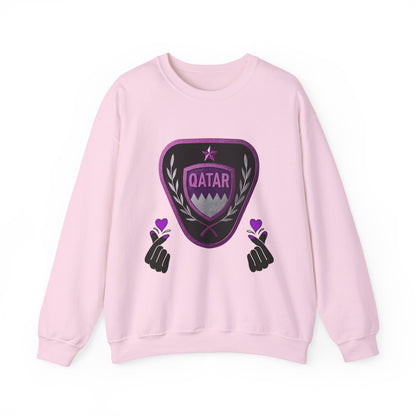 Unisex Sweatshirt qatra Love and Pride Design