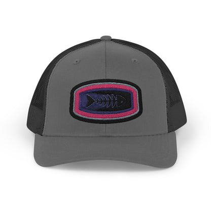 Fish Skeleton Trucker Cap