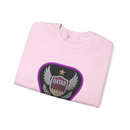 Qatar Pride Crewneck Sweatshirt, Unisex Casual Style, Perfect Gift for Sports Fans, Birthday or National Day Celebration, Cozy [...]